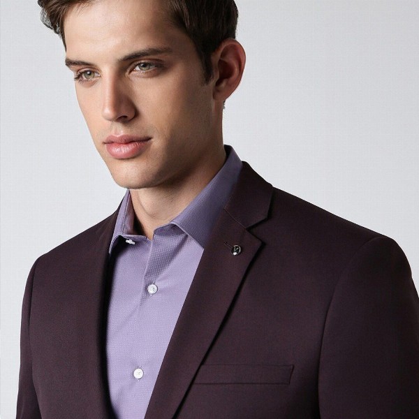 Van Heusen Slim-Fit Single Breasted Blazer