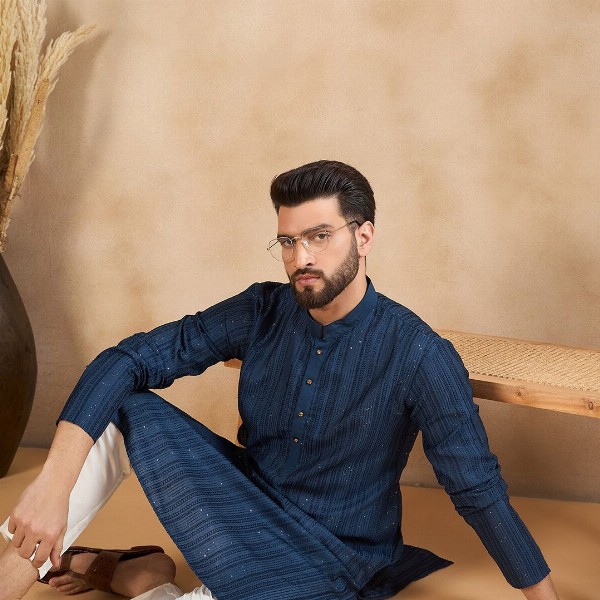 HERE&NOW Men Liva Kurta