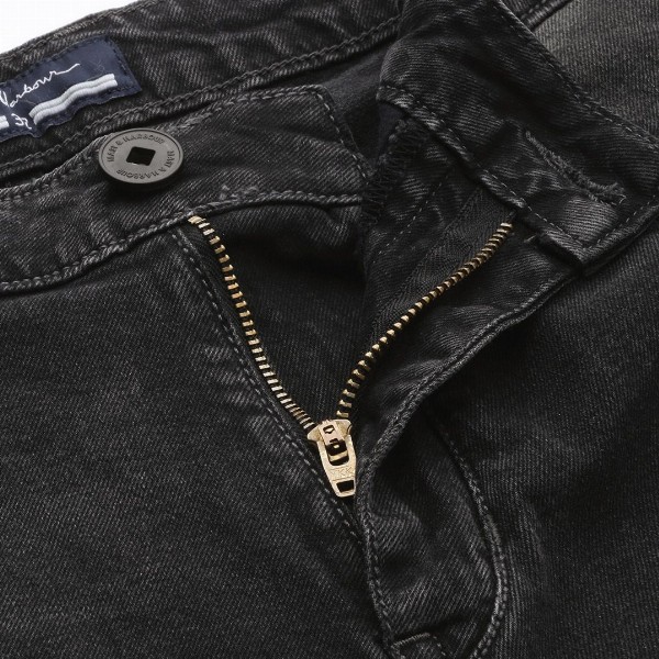 Mast & Harbour Men Black Slim Tapered Fit Mid-Rise Clean Look Stretchable Jeans