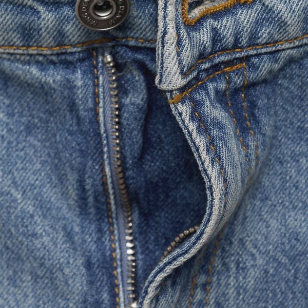 MANGO MAN Straight Fit Faded Jeans