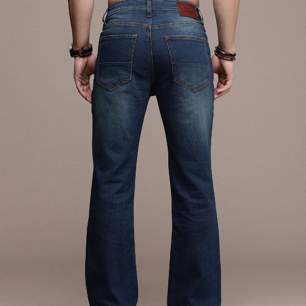 Roadster Men Bootcut Stretchable Jeans