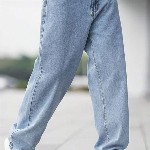 ASHTOM Men Denim Loose Fit Baggy Jeans