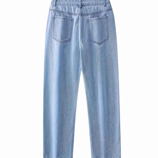 ASHTOM Men Denim Loose Fit Baggy Jeans