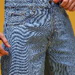 HERE&NOW Men Graphic Print Mid-Rise Pure Cotton Baggy Fit Jeans