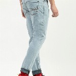 United Colors of Benetton Men Mid-Rise Slim Fit Heavy Fade Jeans