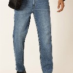 Thomas Scott Men Smart Relaxed Fit Light Fade Stretchable Jeans