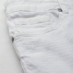 Mast & Harbour Men White Skinny Fit Mid-Rise Clean Look Stretchable Jeans