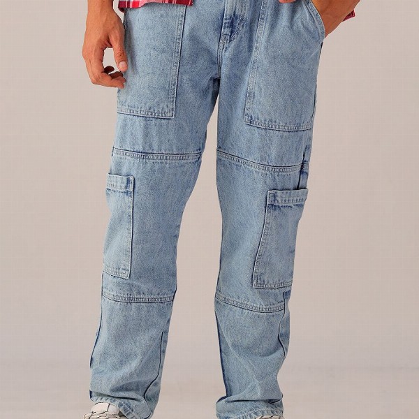 The Indian Garage Co Men Light Fade Jeans