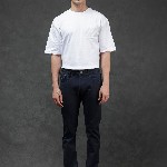 RARE RABBIT Men Cordon Dark Wash Stretchable Jeans