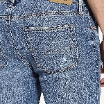 AMERICAN EAGLE OUTFITTERS Men Skinny Fit Highly Distressed Light Fade Stretchable Jeans