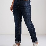 HIGHLANDER Men Blue Slim Fit Mid-Rise Clean Look Stretchable Jeans