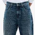 Snitch Men Baggy Fit Mid-Rise Light Fade Jeans