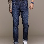 The Roadster Lifestyle Co. Men Slim Fit Light Fade Stretchable Jeans
