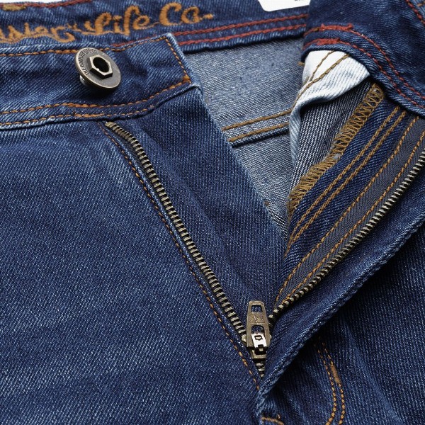 The Roadster Lifestyle Co. Men Bootcut Light Fade Stretchable Jeans