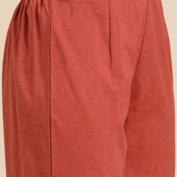 anayna  Anarkali Pure Cotton Kurta With Trousers & Dupatta