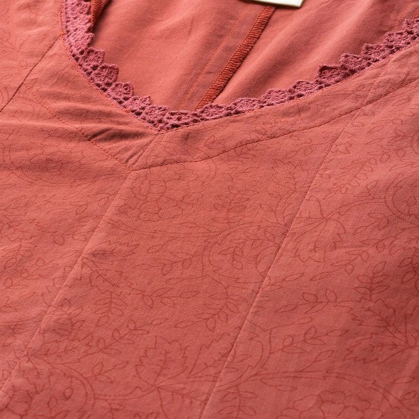 anayna  Anarkali Pure Cotton Kurta With Trousers & Dupatta