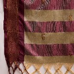 SGF11 Ethnic Motifs Woven Design Zari Kanjeevaram Silk Saree