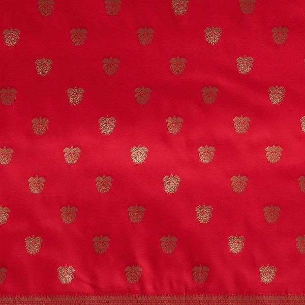 Anouk Floral Zari Banarasi Saree