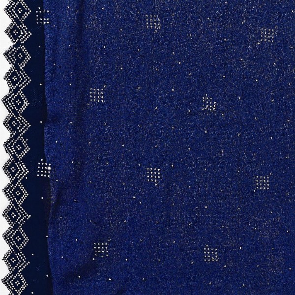 Leelavati Embellished Beads and Stones Pure Chiffon Saree