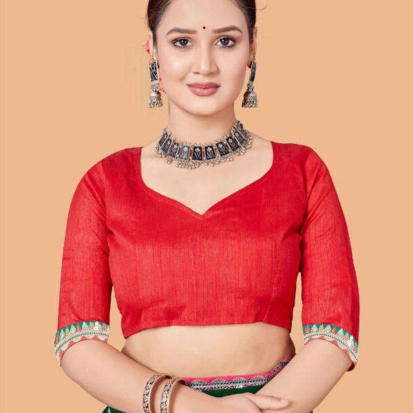 ASTEYAM Bandhani Sequinned Pure Georgette Bandhani Saree