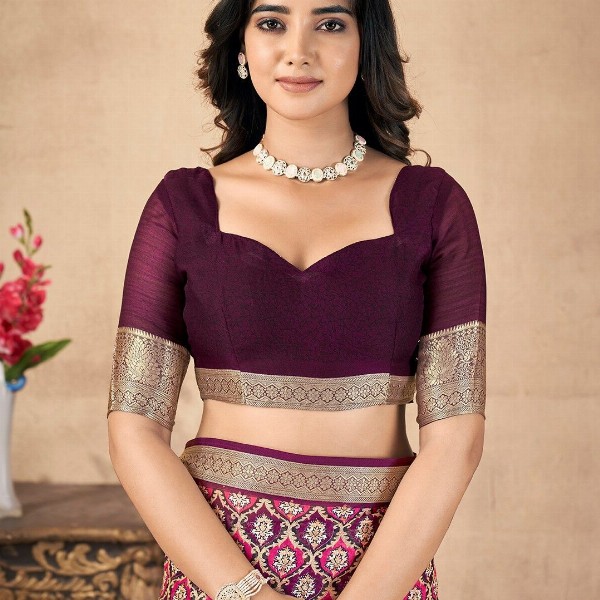 all about you Floral Pure Chiffon Saree