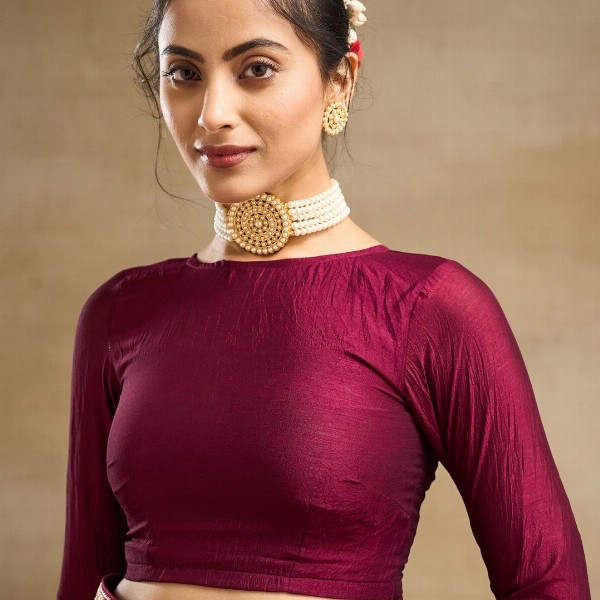 kasee Embroidered Pure Silk Saree