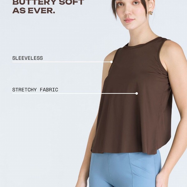 CAVA Brown Overlap Tank