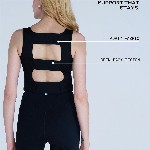 CAVA Black Styled Back Crop Tank