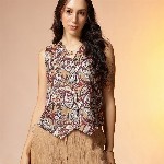 CORSICA Floral Print Top