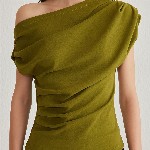 Trendyol One Shoulder Extended Sleeves Top