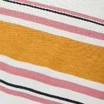Roadster White  Yellow Striped Tank Top