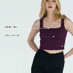 CAVA Wine Styled Back Crop Tank