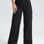 Kotty Women Jean Wide Leg High-Rise Stretchable Jeans