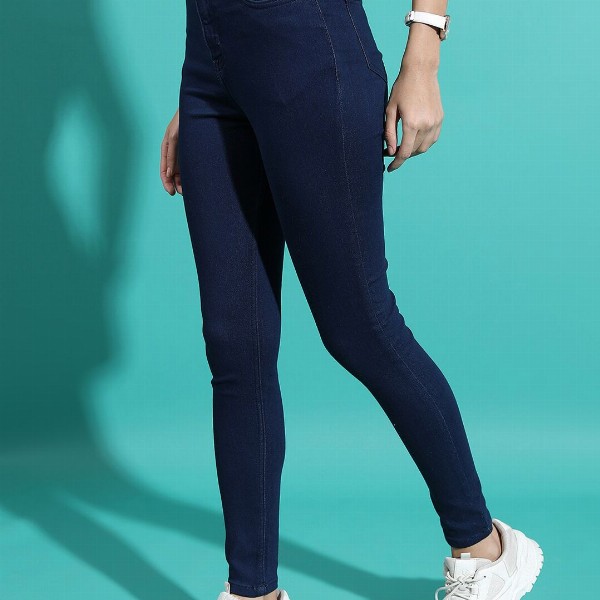 Basics By Tokyo Talkies Women Slim Fit Stretchable Jeans