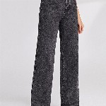 Kotty Women Jean Straight Fit High Rise Stretchable Jeans