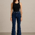 KASHIAN Women Flared High-Rise Stretchable Jeans