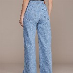 French Connection Women Smart Relaxed Fit Stretchable Jeans