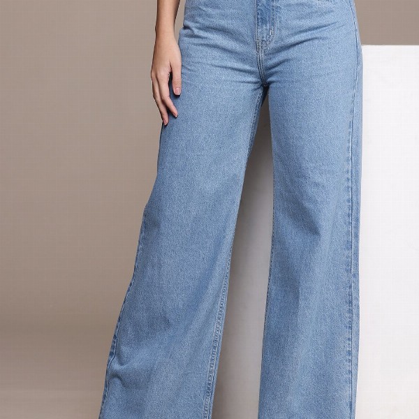 French Connection Women Smart Relaxed Fit Stretchable Jeans
