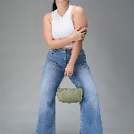 Miss Chase A+ Women Wide Leg High-Rise Stretchable Jeans