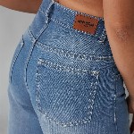 DOLCE CRUDO Women Wide Leg High-Rise Light Fade Stretchable Jeans