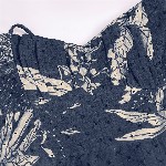 HOUSE OF MIRA Women Floral Printed Cotton Empire Midi Dress