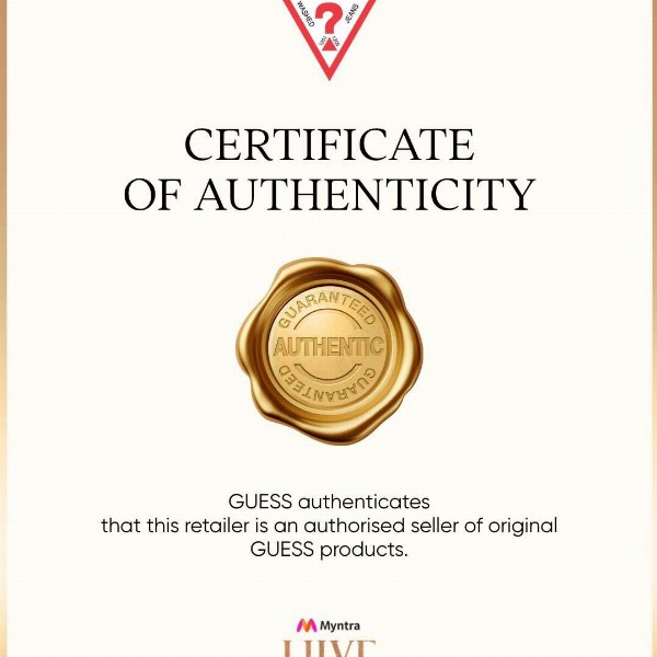 GUESS V Neck Ethnic Motifs Print Bell Sleeve Fit & Flare Dress