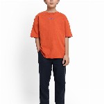 Rare Ones Boys Oversized Graphic Back Print Wirth Applique T-Shirt