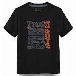 HELLCAT Boys Typography 3 Printed T-shirt