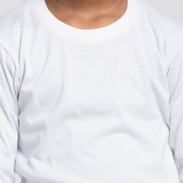 Friskers Boys White Solid T-shirt