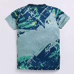 HRX by Hrithik Roshan Boys Abstract Printed Rapid-Dry T-shirt