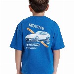 RARE ONES Boys Graphic Printed Round Neck Cotton Relaxed Fit T-shirt