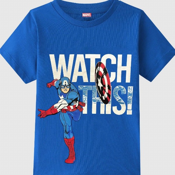 Marvel by Miss and Chief Boys 3 Printed Bio Finish Pockets T-shirt