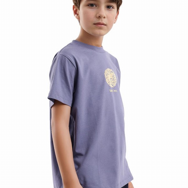 Rare Ones Boys Embroidered Print T-Shirt