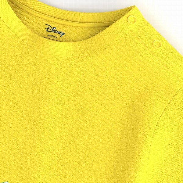 Nauti Nati Disney Boys Pack of 2 Mickey Mouse Printed Antimicrobial Jersey Cotton T-Shirts